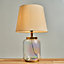 ValueLights Adria Clear Table Lamp