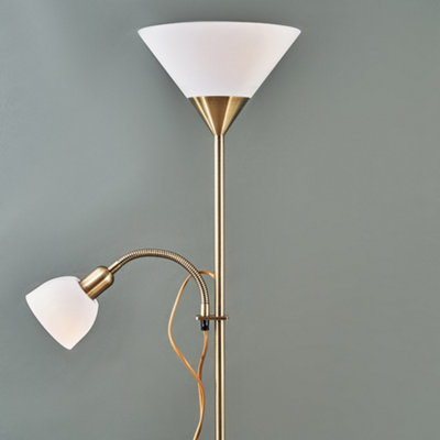 Father and son store lamp homebase