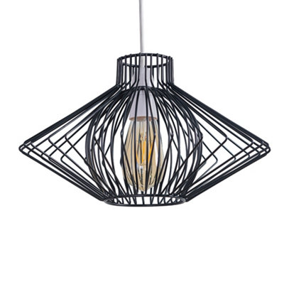 Black ceiling on sale pendant bayonet