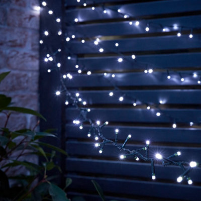 ValueLights Black Outdoor String Lights DIY at B&Q