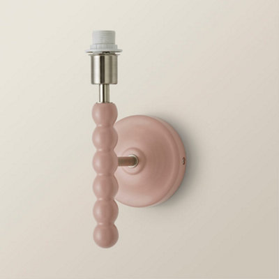 ValueLights Bobbin Rose Pink Wall Light Base