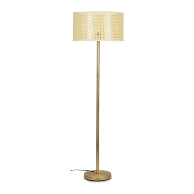 ValueLights Charles Gold Floor Lamp