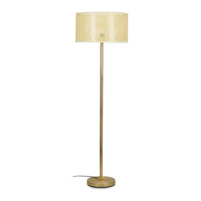 ValueLights Charles Gold Floor Lamp