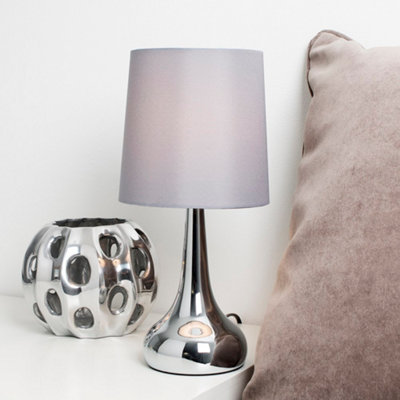 White end table best sale lamps