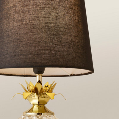 Black deals pineapple lamp