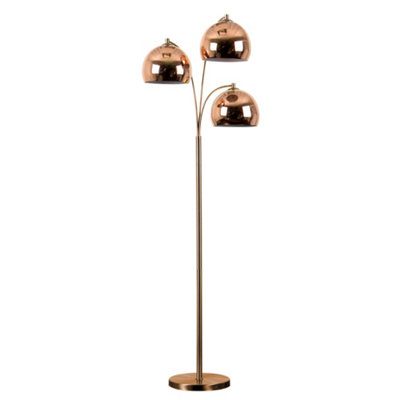 Copper floor lamp b&q sales