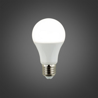 ValueLights E27 Pack of 10 6W Standard Cool White LED Bulbs
