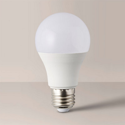 ValueLights E27 Pack of 10 6W Standard Warm White LED Bulbs