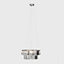 ValueLights Elegant 5 Way Tiered Chrome And Clear Crystal Ceiling Light Pendant Fitting