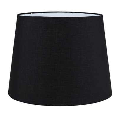 ValuelIghts Extra Large Modern Tapered Table Floor Lamp Light Shade With Black Fabric Finish