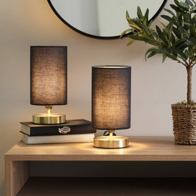 B&q gold lamp sales