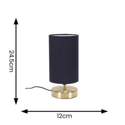 B&q gold lamp sales