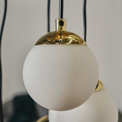 ValueLights Gold Ceiling Light Pendant and G9 Capsule LED 3W Warm White 3000K Bulb