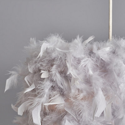 B&q fluffy deals light shade