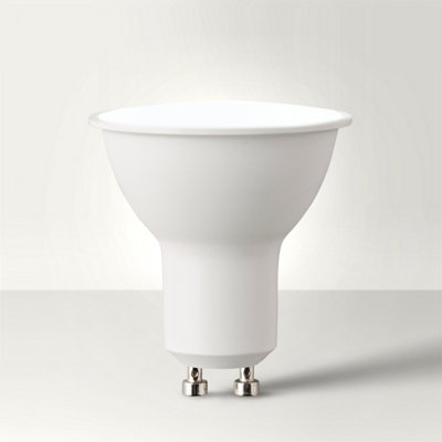 ValueLights GU10 Pack of 10 7W Spotlight White Neutral LED Bulbs