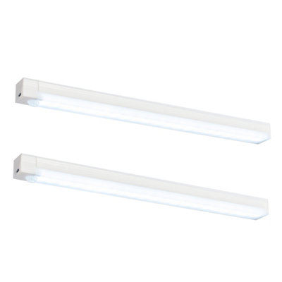 ValueLights Horizon Pair of - Motion Sensor Strip Lights Easy Fit USB Charging Magnetic Stick on Lights