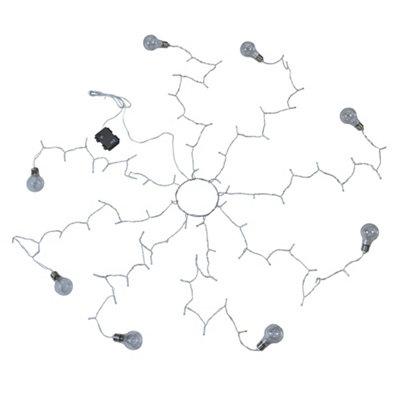 ValueLights IP44 Rated Battery Operated Outdoor Decorative Integrated ...