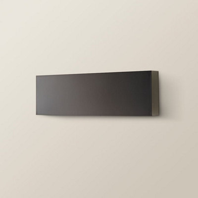 ValueLights Jake Matte Black Downlight IP65 Integrated LED Outdoor Wall ...