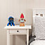 ValueLights Kids Battery Powered Wooden Rocket Wall or Table Lamp