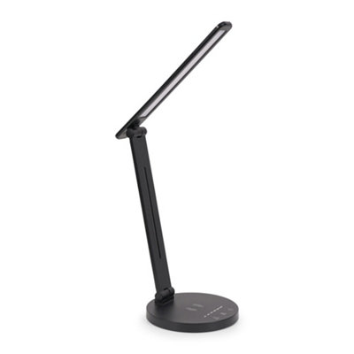 ValueLights Kiko Black Dimmable LED Adjustable Task Desk Lamp with ...