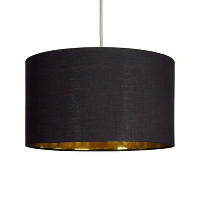 Large gold best sale light shade