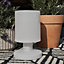 ValueLights LED Colour Changing IP44 Rated Outdoor White Rechargeable Table Lamp Warm White