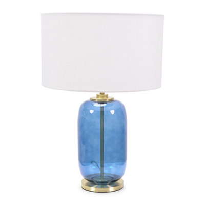 Graham And Green Gold Gingko Leaf Table Lamp With Shade By Graham