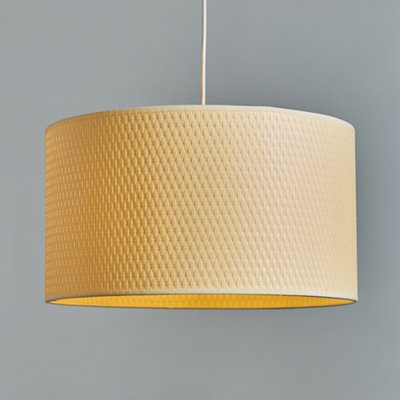 Extra large ochre lamp shade hotsell