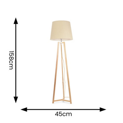 ValueLights Lottie Natural newest Wood Tripod