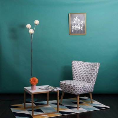 ValueLights Modern 3 Way Polished Chrome And Clear Acrylic Floor Lamp ...