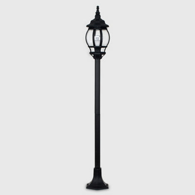 Driveway lamp on sale post height