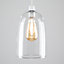 ValueLights Modern Clear Dome Shaped Glass Ceiling Pendant Light Shade