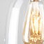 ValueLights Modern Clear Dome Shaped Glass Ceiling Pendant Light Shade
