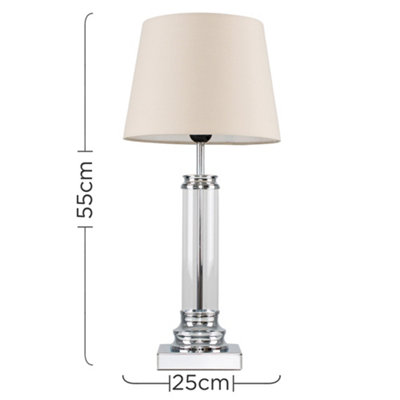 Beige deals touch lamp