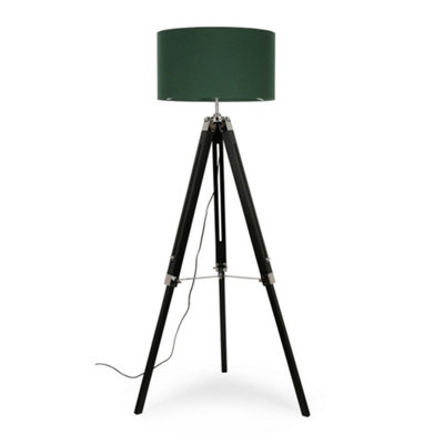 Chrome tripod deals floor lamp base