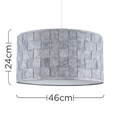 Grey deals drum chandelier