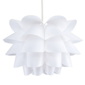 ValueLights Modern Intricate Design White Ceiling Pendant Light Shade