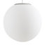ValueLights Modern Large White Glass Globe Ceiling Pendant Light Shade