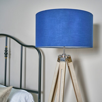 Tripod floor lamp deals navy