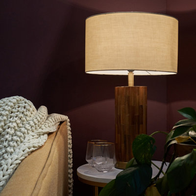 Cylinder table best sale lamp modern