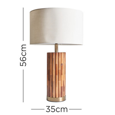 Cylinder table store lamp modern