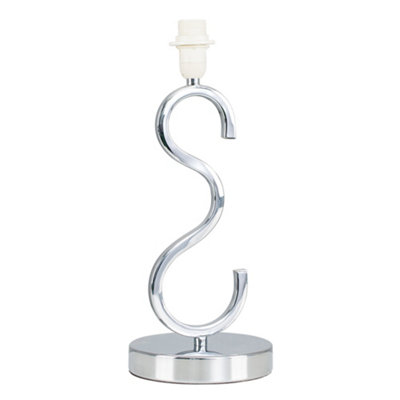 ValueLights Modern Sleek Design Polished Chrome Touch Table Lamp Base