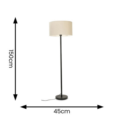 Diy floor deals lamp base