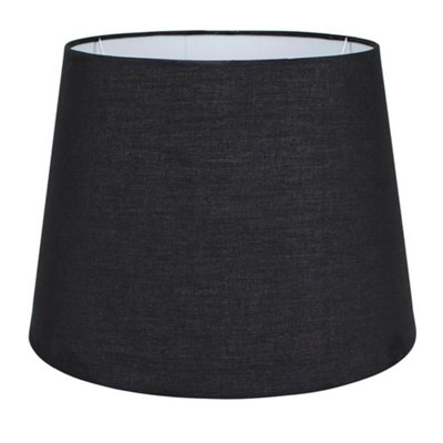ValuelIghts Modern Tapered Table Floor Lamp Light Shade With Black Fabric Finish