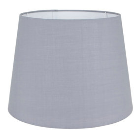 ValuelIghts Modern Tapered Table Floor Lamp Light Shade With Grey Fabric Finish