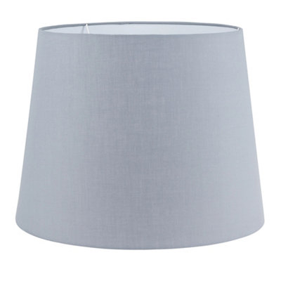 ValuelIghts Modern Tapered Table Floor Lamp Light Shade With Grey Fabric Finish