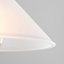 ValueLights Modern White Frosted Glass Ceiling Light Shade