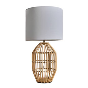ValueLights Natural Table Lamp