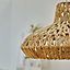 ValueLights Natural Woven Natural Ceiling Pendant Light Shade Weave Rope Lampshade