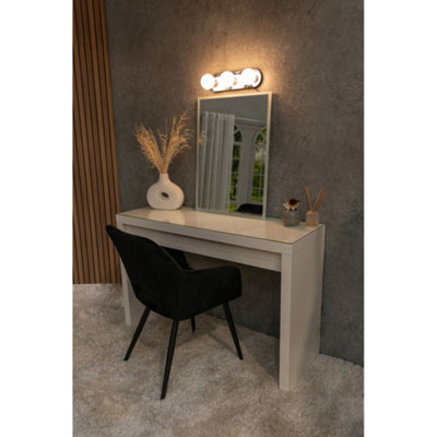 ValueLights Orbital Chrome 3 Way Opal Glass IP44 Bathroom Ceiling Light with Cool LED Bulbs
